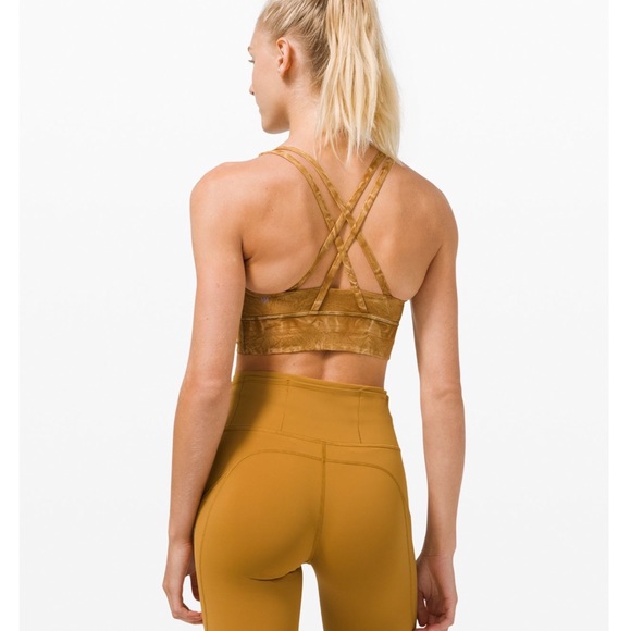 Lululemon Energy Bra Dyed Long Line Sports Bra 14 - Picture 2 of 10